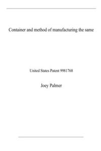 Container and method of manufacturing the same