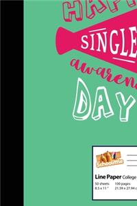 Line Paper College Ruled