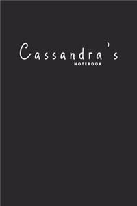 Cassandra's notebook