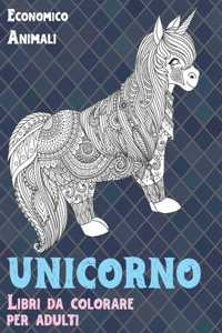 Libri da colorare per adulti - Economico - Animali - Unicorno