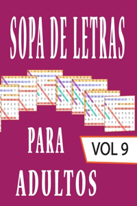 Sopa de Letras Para Adultos