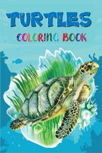 Turtles Coloring Book