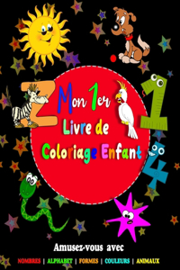 Mon 1er livre de coloriage enfant