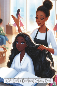 Color Couture Beauticians Coloring Book