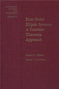 First Order Elliptic Systems