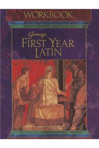 Jenney's First Year Latin Grades 8-12 Workbook 1990c
