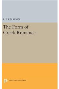 Form of Greek Romance