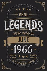 Real Legends were born in June 1966