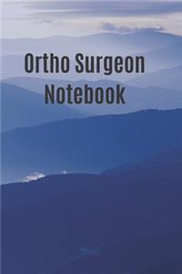 Blank Journal Notebook for Ortho Surgeon