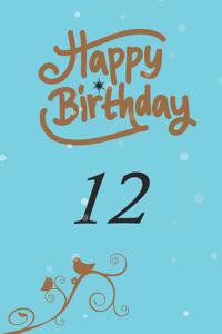 Happy birthday 12