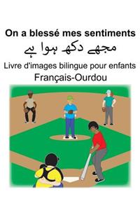 Français-Ourdou On a blessé mes sentiments Livre d'images bilingue pour enfants