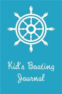 Kid's Boating Journal