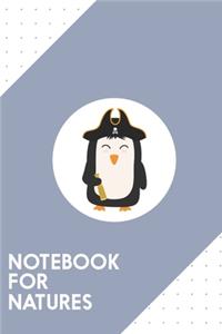 Notebook for Natures