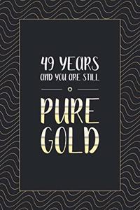 49th Birthday Notebook