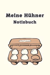 Meine Hühner Notizbuch