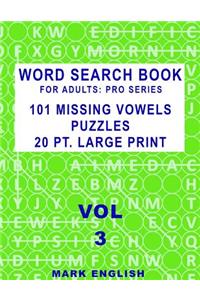 Word Search Book For Adults