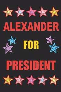 Alexander for President