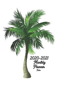 2020-2021 Palm Monthly Planner