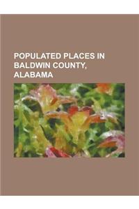 Populated Places in Baldwin County, Alabama