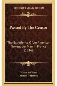 Passed by the Censor