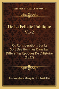 De La Felicite Publique V1-2