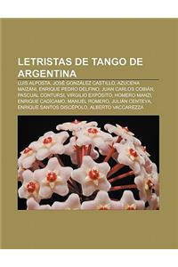 Letristas de Tango de Argentina
