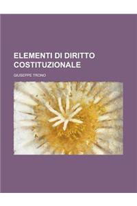 Elementi Di Diritto Costituzionale