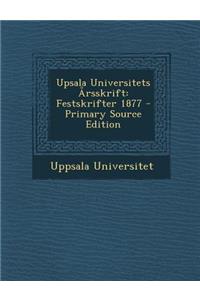 Upsala Universitets Årsskrift