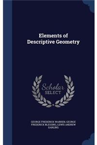 Elements of Descriptive Geometry