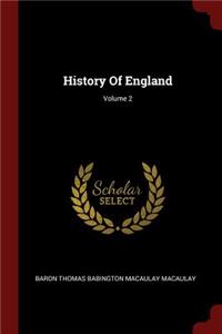 History of England; Volume 2