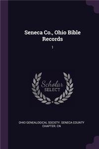 Seneca Co., Ohio Bible Records