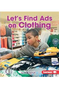 Let's Find Ads on Clothing