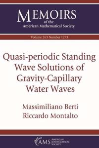 Quasi-periodic Standing Wave Solutions of Gravity-Capillary Water Waves