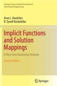 Implicit Functions and Solution Mappings