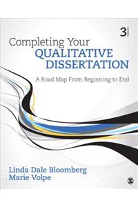 Completing Your Qualitative Dissertation