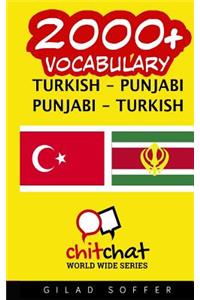 2000+ Turkish - Punjabi Punjabi - Turkish Vocabulary