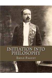 Initiation into Philosophy