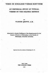 Time in English Verse Rhythm