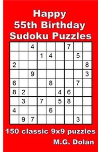 Happy 55th Birthday Sudoku Puzzles