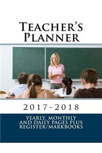 Teacher's Planner 2017-2018