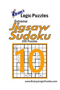 Brainy's Logic Puzzles Extreme Jigsaw Sudoku #10