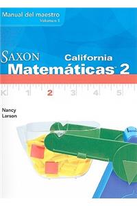 California Saxon Matematicas 2, Volumen 1