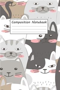 Composition Notebook Cat
