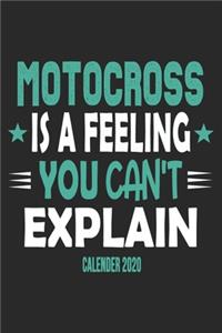Motocross Is A Feeling You Can't Explain Calender 2020