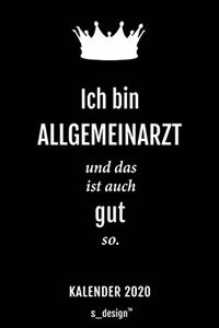 Kalender 2020 für Allgemeinärzte / Allgemeinarzt