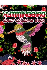 Hummingbird Adult Coloring Book