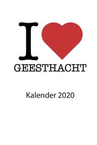 I love Geesthacht Kalender 2020