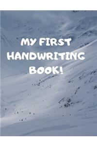 My First Handwriting Book!