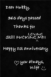 Personalized Notebook for Husband