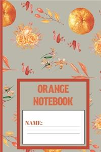 Orange Notebook
